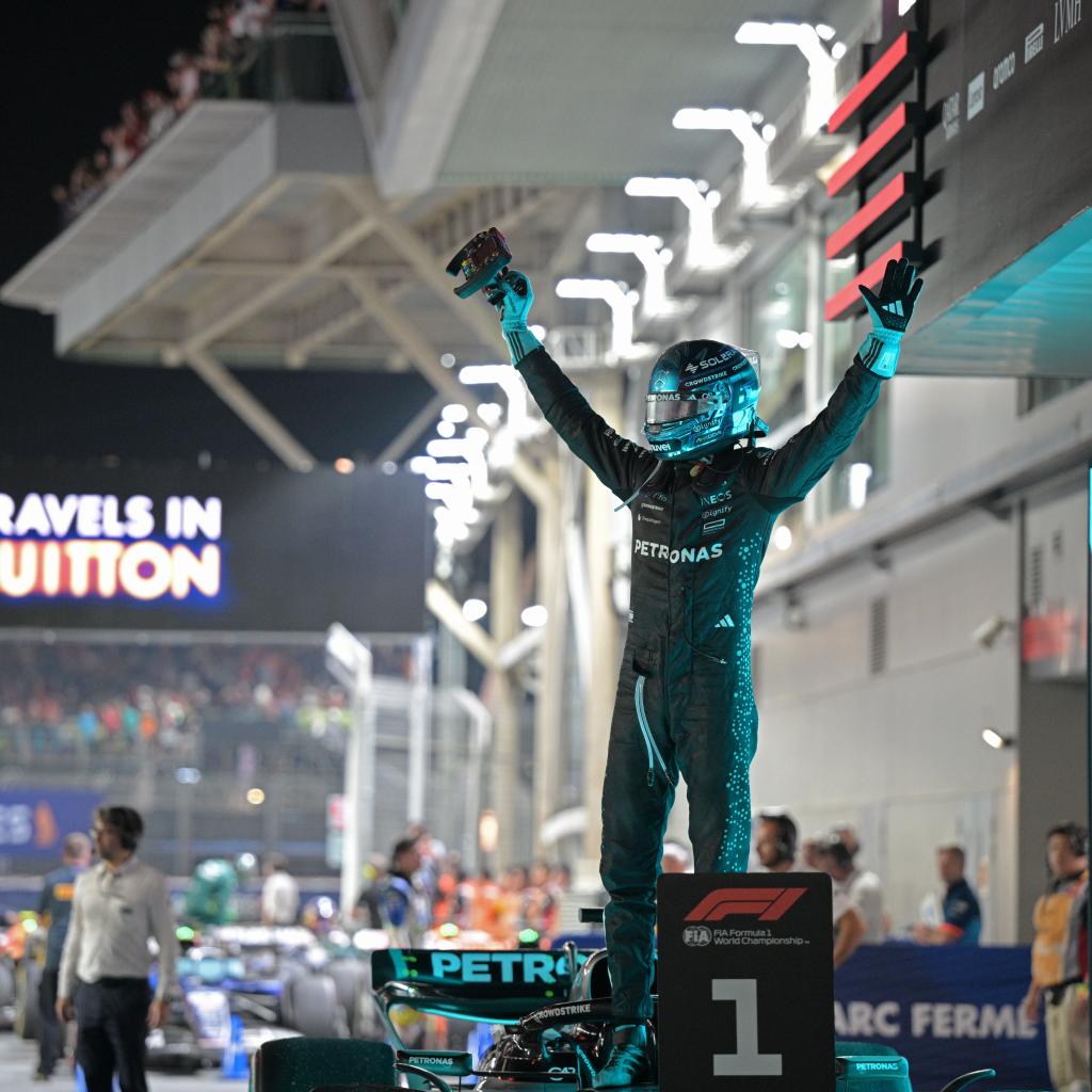 梅赛德斯逆转哈斯车队，拉塞尔高光表现